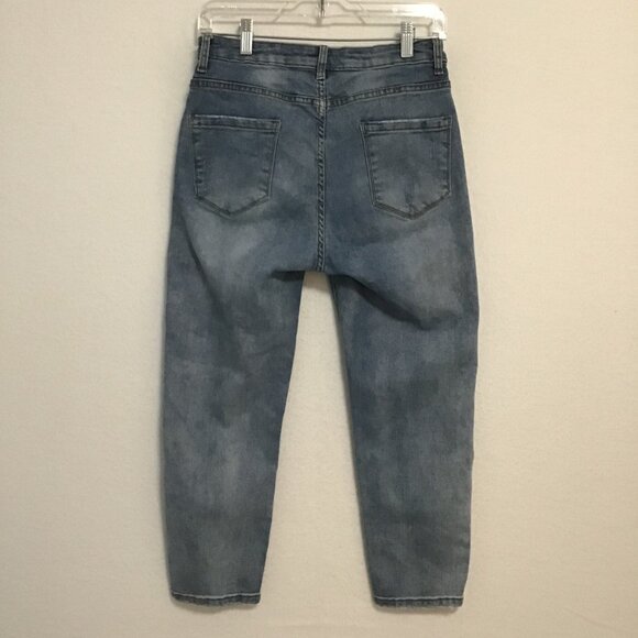 Frame Le Grand Garcon Distressed Jeans Richmond Wash Size 29 - Picture 10 of 13